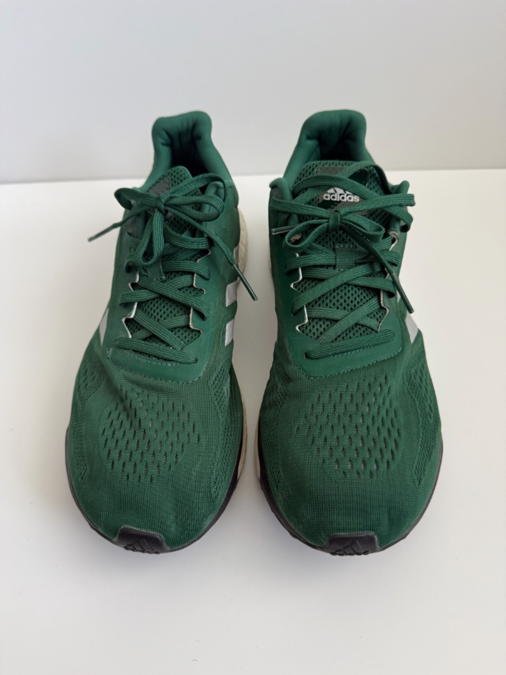 Adidas Green Ultra Boost Shoes